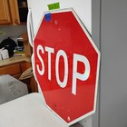 Stop Sign 30  Authentic Retired Street Traffic Road Sign Lot 12-474