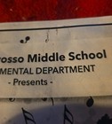 Owosso Middle School Owosso Michigan Feb 2020 Concert Paper Flyer