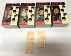 Set 4 Beatles 1964 Remco Hard Doll Figures Black Instruments W Original Receipts