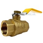 10 Pc 3 4  Npt Brass Ball Valve Full Port Shut-off Valve Csa Approved 600psi Wog