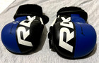 Rdx T6u Mma Grappling Gloves Martial Arts   Sparring Training Gear Sz Small Blue