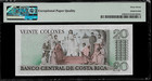 Costa Rica 20 Colones 1973  Pmg 67 Epq Unc Pick   238b Series C