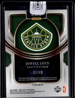 Jewell Loyd Auto 2024 Panini Wnba Select  49 Autographed Mem Blue Id 133101