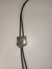 Vintage Southwestern navajo Sterling Silver Kokopelli Figure Bolo Tie