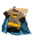 Dc Batman Pet Dog Costume With Cape   Headpiece Halloween Fancy Dress Size M