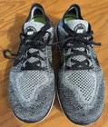 Size 10 - Nike Mens Free Run Flyknit 942839-101 Gray Running Shoes Oreo