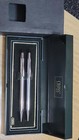 Vintage Cross    Pen And Mech Pencil Set W  Original Box Chrome 350105 Inscribed  
