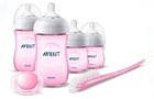 Philips Avent Natural Range Newborn Starter Set Baby Feeding Bottle  pink 