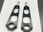 Hood Pin Mounts Pair 6 5  Tall Clamp-on 1-1 2 Tube With Hood Pin