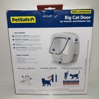 Petsafe Big Cat Door 4-way Locking Interior Exterior Up To 25 Lb Ppa00-17878 New