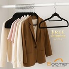 Premium Quality Velvet Hangers Non-slip Felt Clothe Hangers 20 40 60 80 100 Pcs