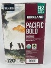 Kirkland Signature Coffee Organic Pacific Bold K-cup 120c Bb26  Free Fast Ship