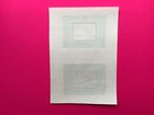 1980 Central Africa Olympic Games Mint Uncut Blocks 