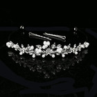Rhinestone Pearl Tiaras And Crowns Headpieces For Women And Flower Girls Bridger