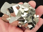 Larger  Very Nice And 100  Natural Pyrite Cube Cluster From Peru 429gr