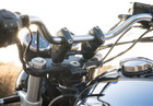 Pull Back Angular Handlebar Risers Fit For Royal Enfield Interceptor 650