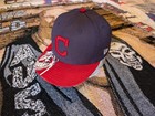 New Era 59fifty Cleveland Indians 7 1 8  Fitted Hat Mlb Authentic Collection