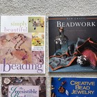 Lot Of 6 Books On Making Beaded Jewelry Beadwork Beads Beading Beadwear Designs