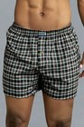 3 6 Pack Mens Premium Boxer 100  Cotton Underwear Plaid Shorts Briefs Trunk Lot