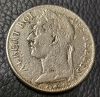 1922 Belgian Congo 1 Franc Coin