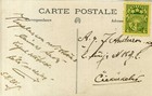 Latvia 1928 Greetings For Birthday Postcard W uncancelled Stamp