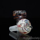 Colorful Glass Slide Bowl 14mm Water Pipe Hookah Head Piece Thick Slide Bowl