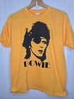David Bowie Youth Xl Shirt 70s Eye Patch Short Sleeve Shirt