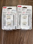 Nuk Orthodontic Pacifiers Silicone Set Of 4 Heart-shaped Shield 18-36 Mo
