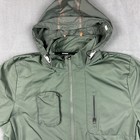 Nike Jacket Men s Large Running Explore Storm Fit Green Full Zip Windbreaker