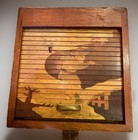  Mechanical Cigarette Box Rare Mid Century Japanese Roll Top -  1940   s Vintage 