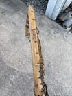 Vintage Wooden Lacrosse Stick Rawhide Hit Leather Netting 36 5x8 5   