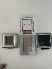 Vintage Assorted Lot Of 5 Small Metal Glass Picture Photo Frames