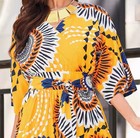 Size 16w Plus Ashro Yellow Formal Wedding Church Party Cerelyn Belted Maxi Dress