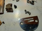 Vintage 1954 Singer 99k Sewing Machine Parts Lot Rod Balance Wheel  Feed Dog Etc