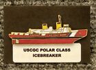 Us Coast Guard Polar Class Icebreaker Enamel Lapel Pin - Polar Star - Polar Sea