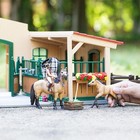 Schleich Horse Barn And Stable Playset - Award-winning Riding Center 96 Piece   