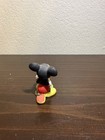 Vintage Disney Mickey Mouse Figurine With Bird House And Bluebird 
