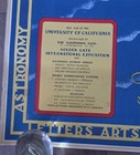 1939  original  University Of California Pictorial Map Showing The 7 Campuses 