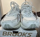 Brooks Adrenaline Gts 10 Men   s Running Shoes Lace Up White Us 12 5 D Eu 46 5