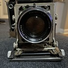 Vintage 1949 Graflex Century Graphic 2x3 Press Camera W  Liuhof Zeiss 100mm 2 8