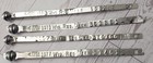 Vintage Metal Deer Hunting Tags Wisconsin 1973 1976 1977 1978 Lot Of 4 Free Ship