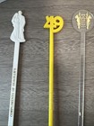 Vintage Drink Bar Stir Swizzle Sticks Lot Of 24 Variety  12