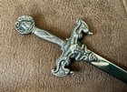 Toledo Sword - Vintage Letter Opener - Snake Eyes Dagger - Skull Dragon 11    Long