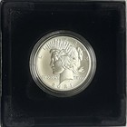 2021-p Uncirculated U s  Silver Peace Dollar Coin  ogp And Coa 