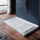Elegant Shower Base Pan Single Threshold Shower Drain With Stainless Steel Cover