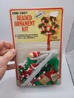 Fibre-craft Beaded Ball Pixie Beaded Bead Vtg Christmas Ornament Kit Makes 2