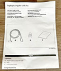 Laptop Computer Lock Pro Gc-lock-taama M12958-001 Cable Key School Office Travel