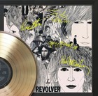 Beatles  Framed Black Wood Reproduction Signature Gold Lp Display 2