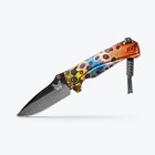 New Abel Benchmade Mini Adira Deyoung Brown Trout Flank Knife - Ltd Ed  230 250