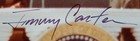 President Jimmy Carter Oath Of Office Signed Full Signature 8x10 Photo